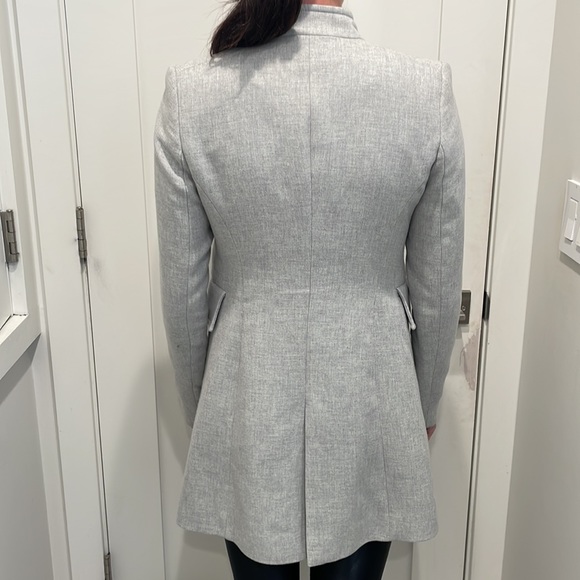 Grey trench coat from Zara, size S - Picture 3 of 5